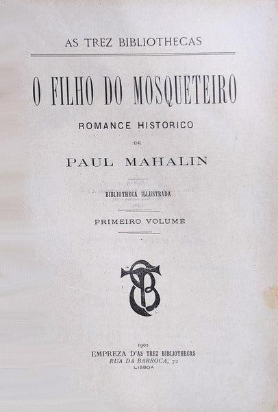 O FILHO DO MOSQUETEIRO.