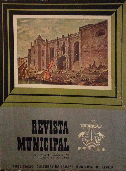 REVISTA MUNICIPAL, N.Âº 95, 4.Âº TRIMESTRE 1962.