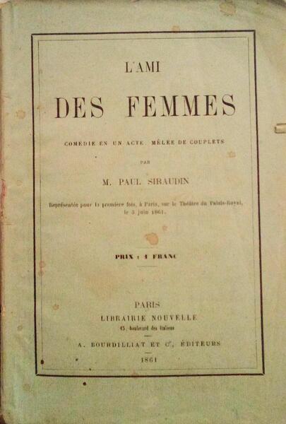 L'AMI DES FEMMES.