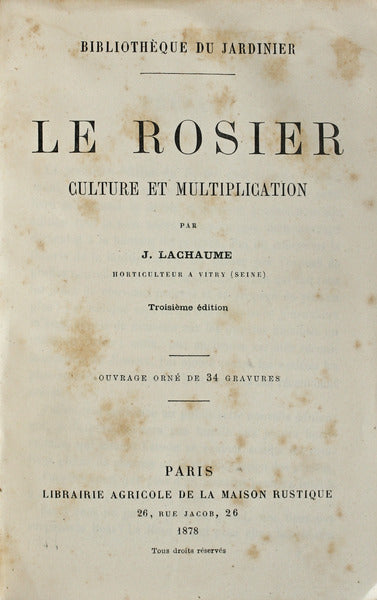 LE ROSIER. [4 obras]