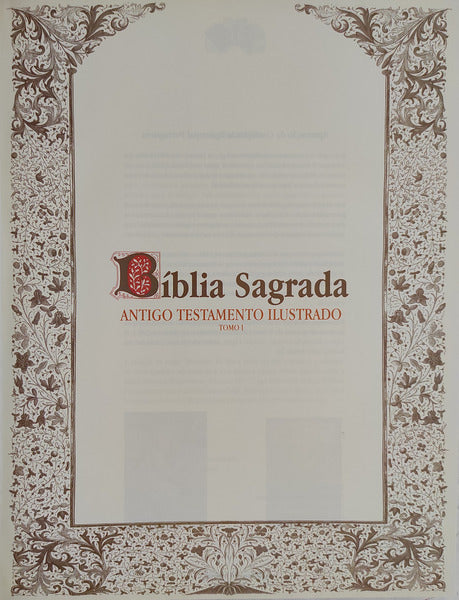 BÃBLIA SAGRADA: ANTIGO TESTAMENTO ILUSTRADO. [3 VOLS.]