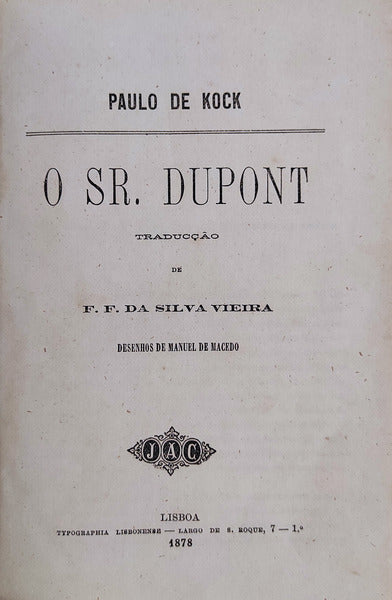 O SR. DUPONT.