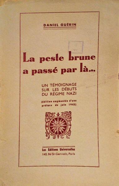LA PESTE BRUNE A PASSÃ‰ PAR LÃ€...
