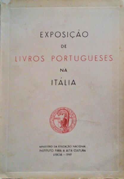 EXPOSIÃ‡ÃƒO DE LIVROS PORTUGUESES NA ITÃLIA.