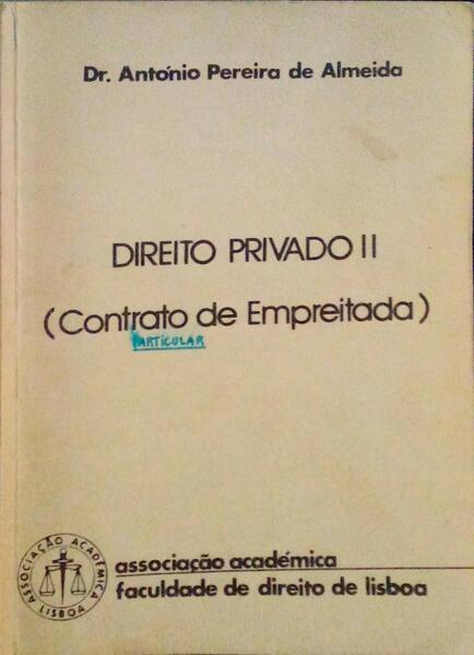 DIREITO PRIVADO II.