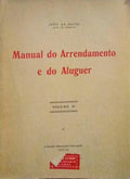 MANUAL DO ARRENDAMENTO E DO ALUGUER.VOLUME II.