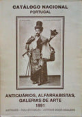 CATÃLOGO NACIONAL DE ANTIQUÃRIOS, ALFARRABISTAS E GALERIAS DE ARTE. 1991