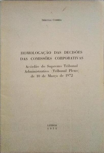HOMOLOGAÃ‡ÃƒO DAS DECISÃ•ES DAS COMISSÃ•ES CORPORATIVAS.