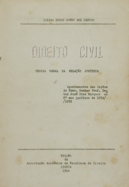 DIREITO CIVIL.