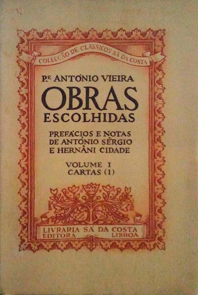 OBRAS ESCOLHIDAS, VOLUME I, CARTAS (I).