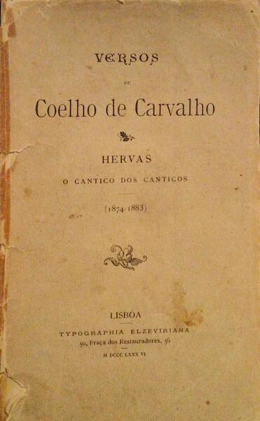 HERVAS. O CANTICO DOS CANTICOS (1874-1883).