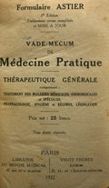 VADE-MECUM DE MÃ‰DECINE PRATIQUE.