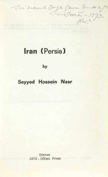 IRAN (PERSIA).