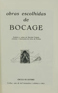 OBRAS ESCOLHIDAS DE BOCAGE. [CÃRCULO DE LEITORES - 1985]