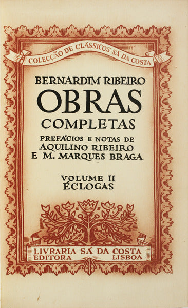 OBRAS COMPLETAS: VOLUME II - Ã‰CLOGAS. [ENC.]