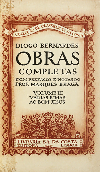 OBRAS COMPLETAS VOLUME III.