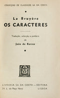 OS CARACTERES.