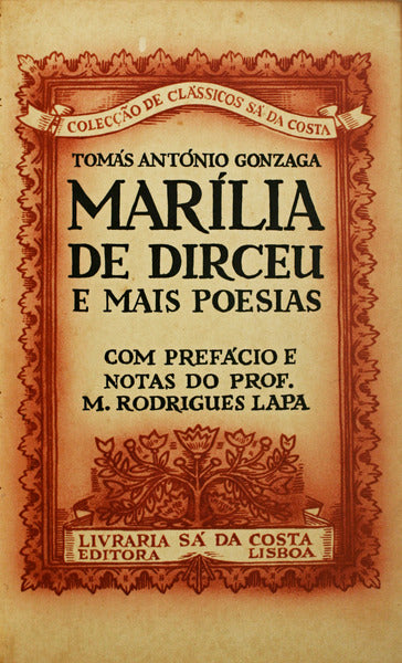 MARÃLIA DE DIRCEU E MAIS POESIAS. [EDI. NUMERADA]