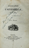EXPLICATION UNIVERSELLE.