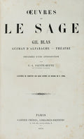 Å’UVRES DE LE SAGE.