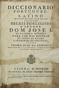 DICCIONARIO PORTUGUEZ-LATINO. [4.Âª ediÃ§Ã£o]