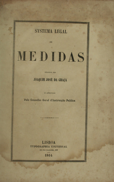 SYSTEMA LEGAL DE MEDIDAS.