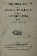 GRAMMATICA DA LINGUA ITALIANA, PARA OS PORTUGUEZES.
