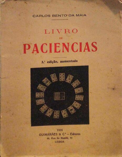 LIVRO DE PACIÃŠNCIAS. [3.Âª EDIÃ‡ÃƒO]