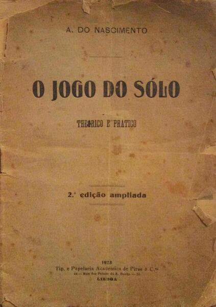 O JOGO DO SÃ“LO THEORICO E PRATICO.