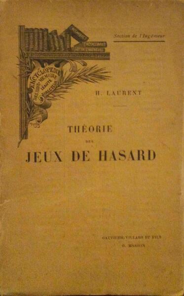 THÃ‰ORIE DES JEUX DE HASARD.