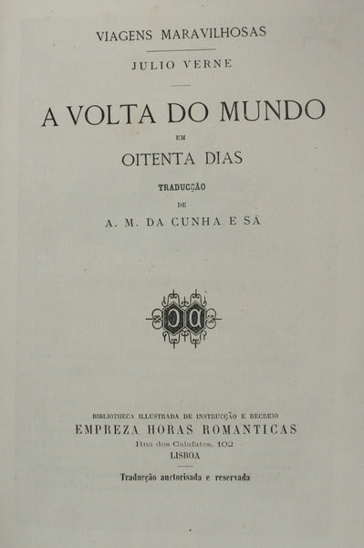 A VOLTA DO MUNDO EM OITENTA DIAS.