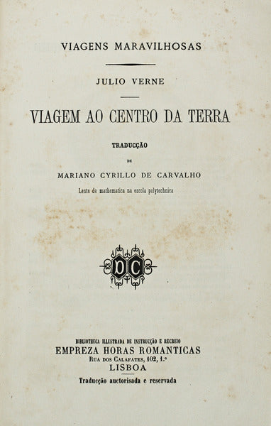 VIAGEM AO CENTRO DA TERRA.