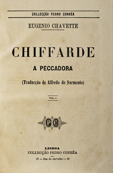 CHIFFARDE, A PECCADORA.