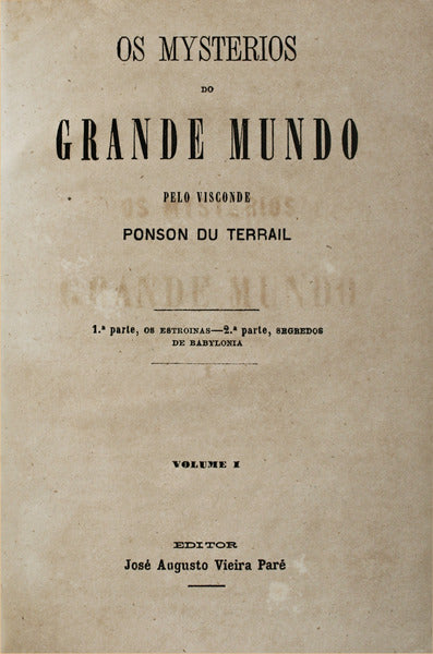 OS MYSTERIOS DO GRANDE MUNDO.