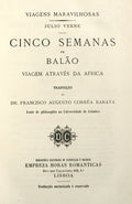 CINCO SEMANAS EM BALÃƒO.