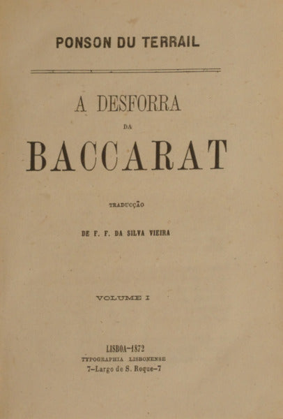 A DESFORRA DA BACCARAT.