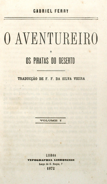 O AVENTUREIRO E OS PIRATAS DO DESERTO.
