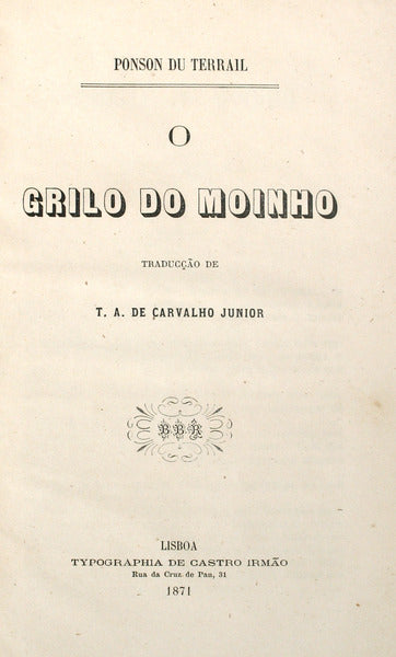 O GRILO DO MOINHO.