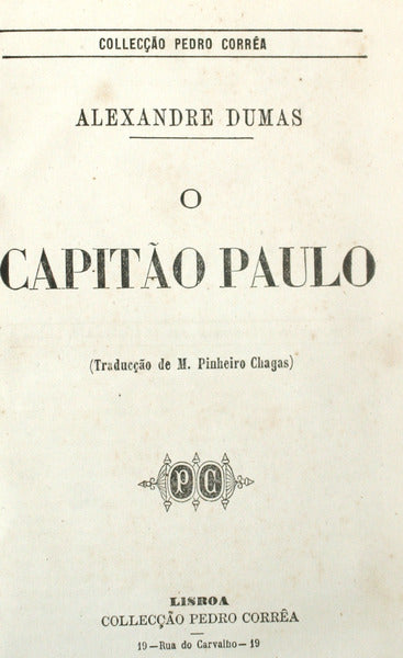 O CAPITÃƒO PAULO. [DUAS OBRAS]