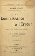 LA CONNAISSANCE ET L'ERREUR.