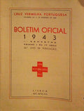 BOLETIM OFICIAL DA CRUZ VERMELHA PORTUGUESA 1943.