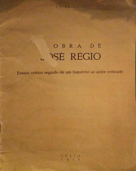 A OBRA DE JOSÃ‰ RÃ‰GIO.