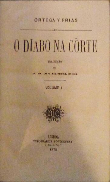 O DIABO NA CÃ”RTE [VOL. I, II, e III].