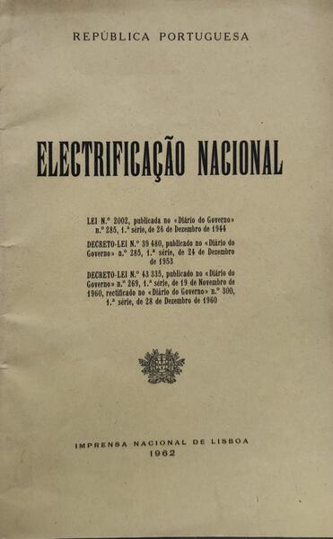 ELECTRIFICAÃ‡ÃƒO NACIONAL.