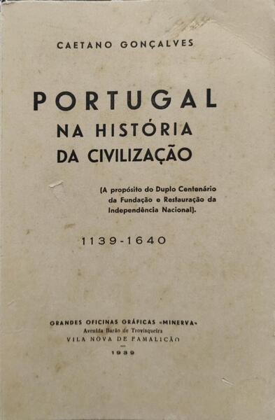 PORTUGAL NA HISTÃ“RIA DA CIVILIZAÃ‡ÃƒO.
