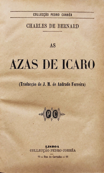 AS AZAS DE ICARO.