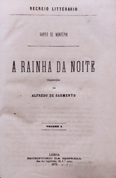 A RAÃNHA DA NOITE