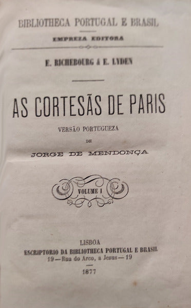 AS CORTESÃ‚S DE PARIS.