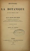 HISTOIRE DE LA BOTANIQUE.