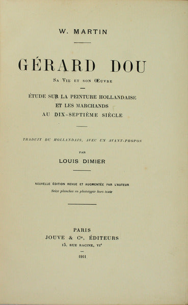 GÃ‰RARD DOU.